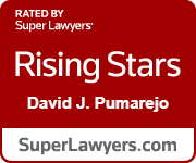 David Pumarejo Rising Stars Super Lawyer badge