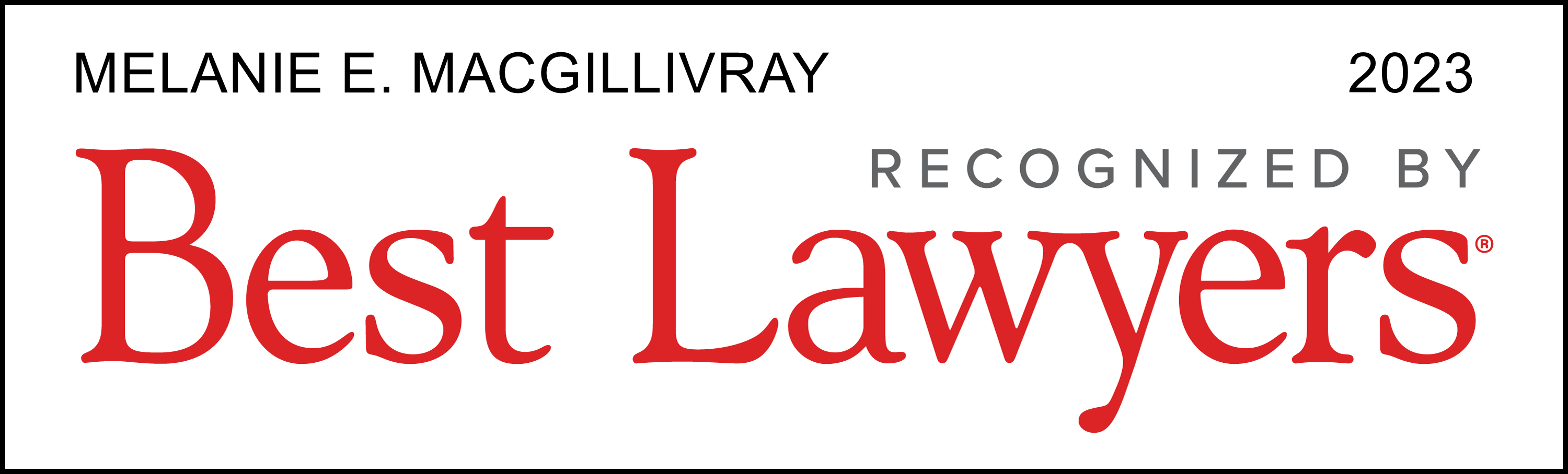 Best Lawyers - MEM Lawyer Logo 2023