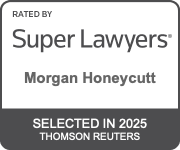 Honeycutt Super Lawyers badge-2025